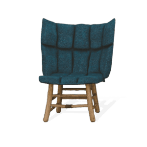 Modern Emerald Fabric Chair
