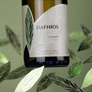 Δάφνιος Λευκός - Ξηρός οίνος Δουλουφάκη