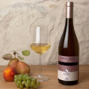 Aspros Lagos Weiß – Douloufakis trockener Weißwein